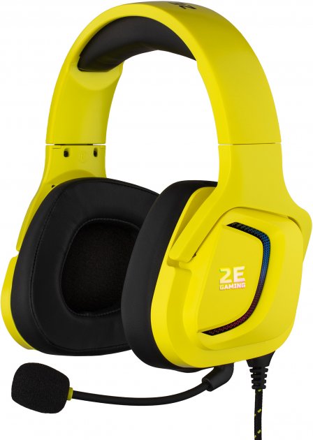 

Наушники 2E HG340 7.1 GAMING, Yellow (2E-HG340YW-7.1)