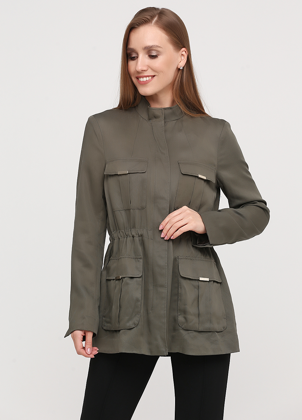 

Куртка H&M 36 хаки 10124912425