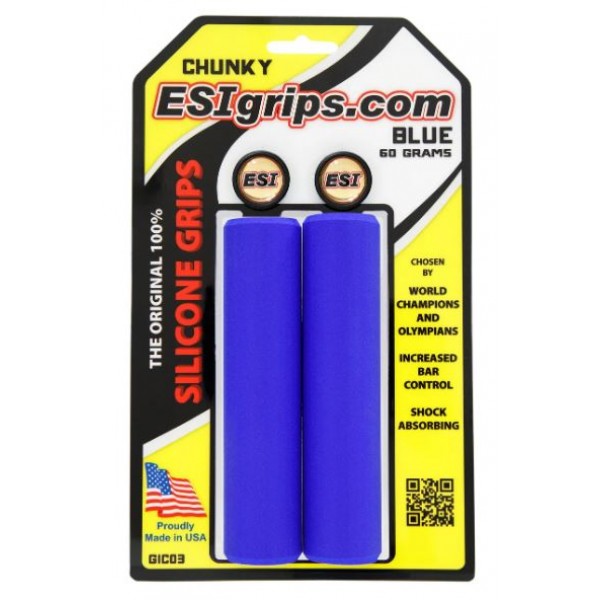

Грипсы ESI Chunky Blu BO004