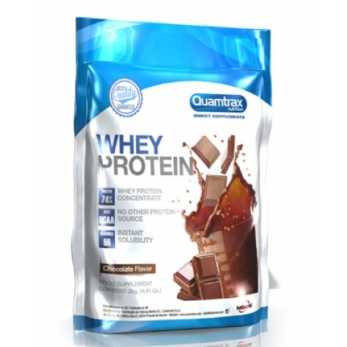 

Сывороточный протеин Quamtrax Whey Protein 2 кг - шоколад