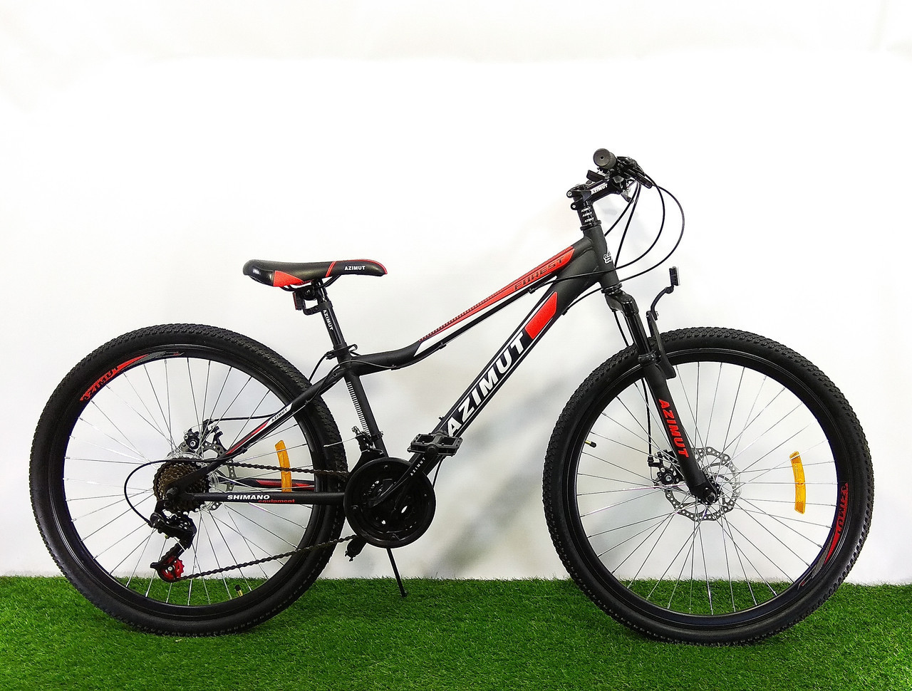 

Велосипед Azimut Forest 26" D рама 13 Черно-красный