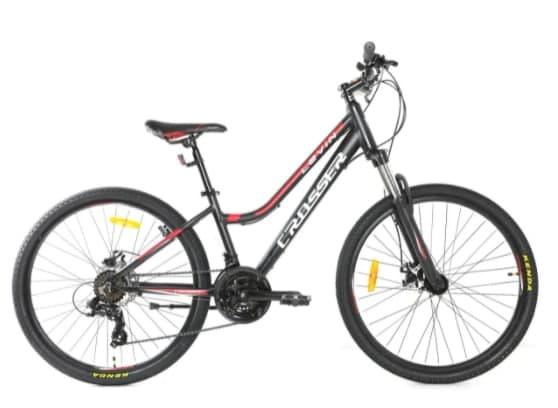 

Горный велосипед Crosser Levin 26" Черно-красный