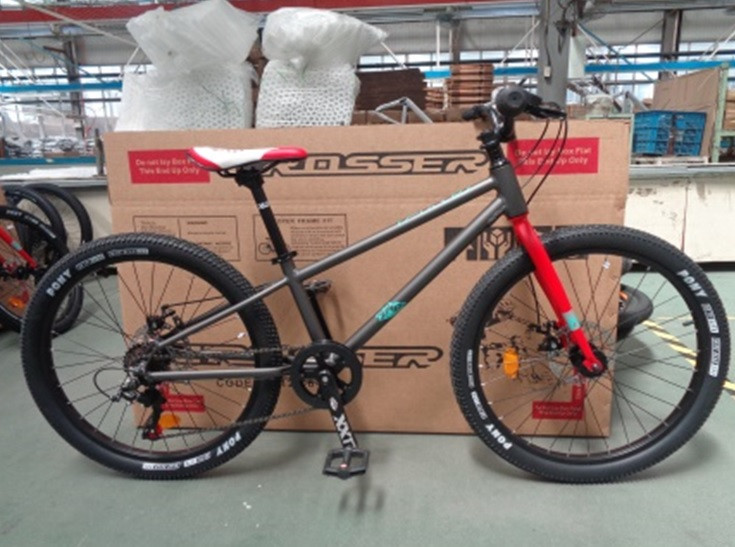 

Велосипед Crosser Super Light 20" (рама 10, 6S) 2021 Серо-красный