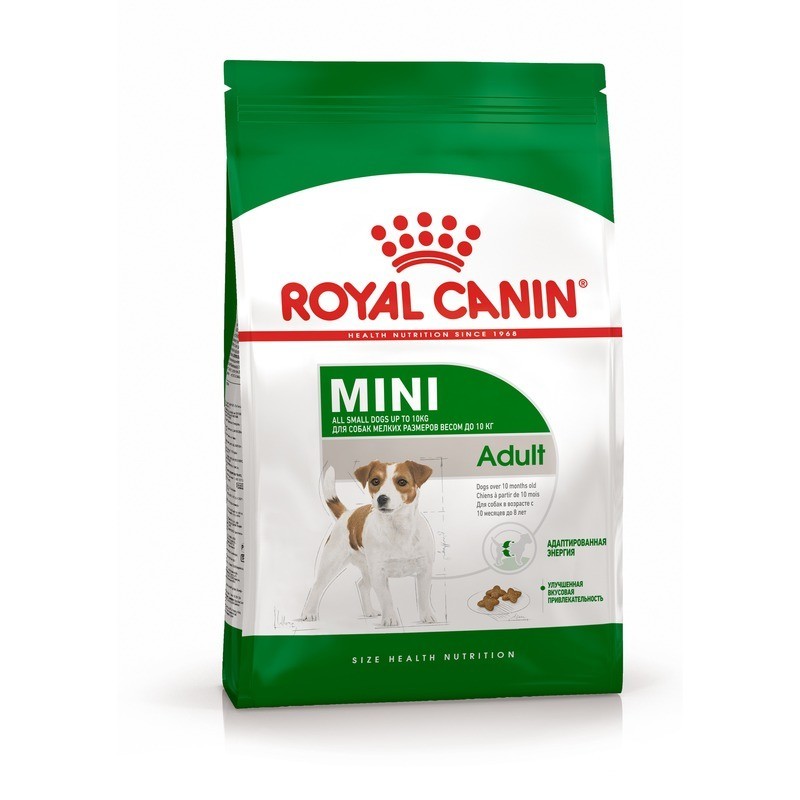 

Сухой корм Royal Canin Mini Adult для собак мелких пород старше 10 месяцев 8 кг