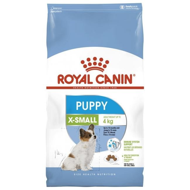 

Сухой корм Royal Canin X-Small Puppy для щенков собак миниатюрных пород в возрасте до 10 месяцев 3 кг