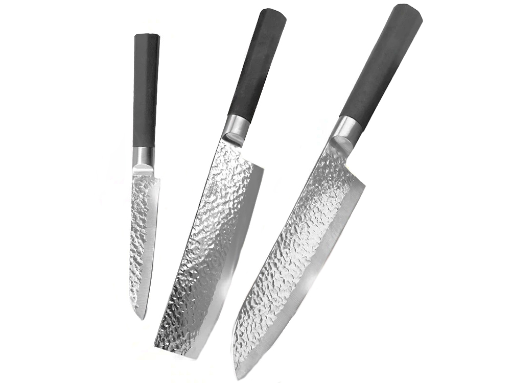 

Набор ножей BauTech 7CR4IN из нержавеющей стали 440C 3 шт Серебристый (1007-153-00)