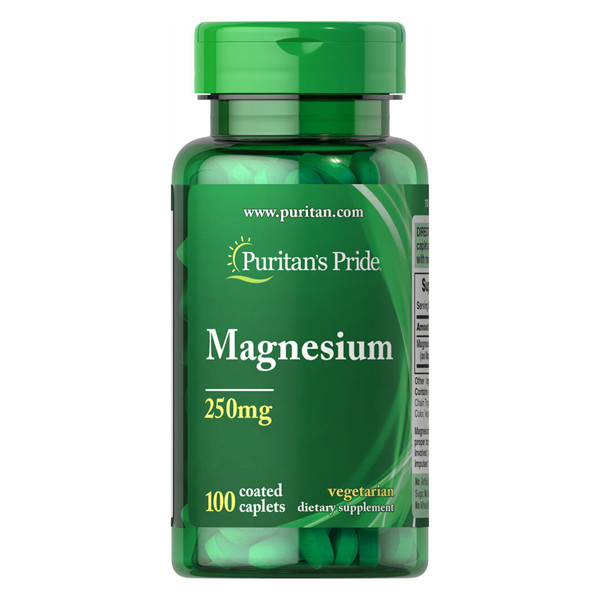 

Витамины Puritan's Pride Magnesium 250 мг 100 таблеток