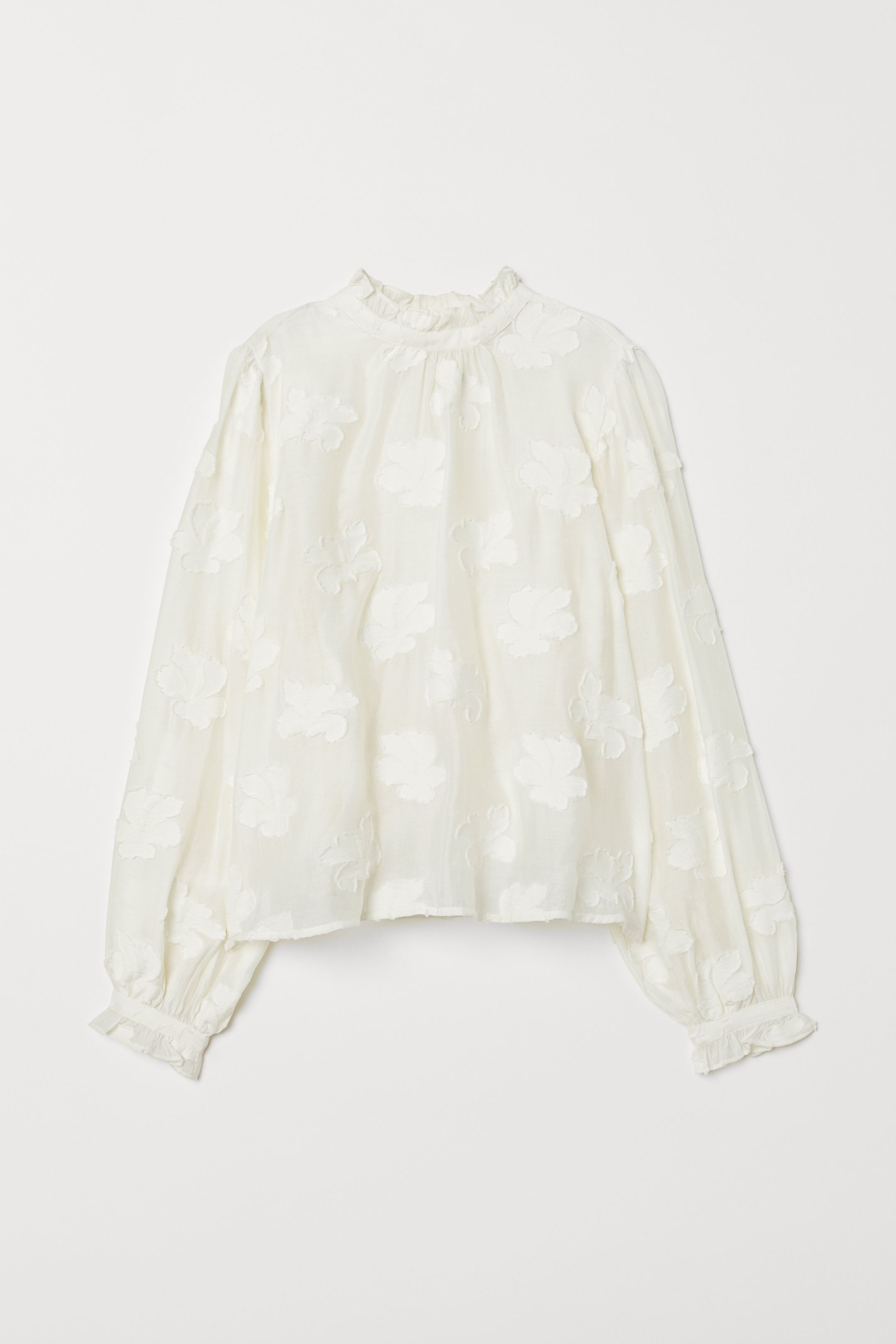 

Блуза H&M 38 молочный 6912758