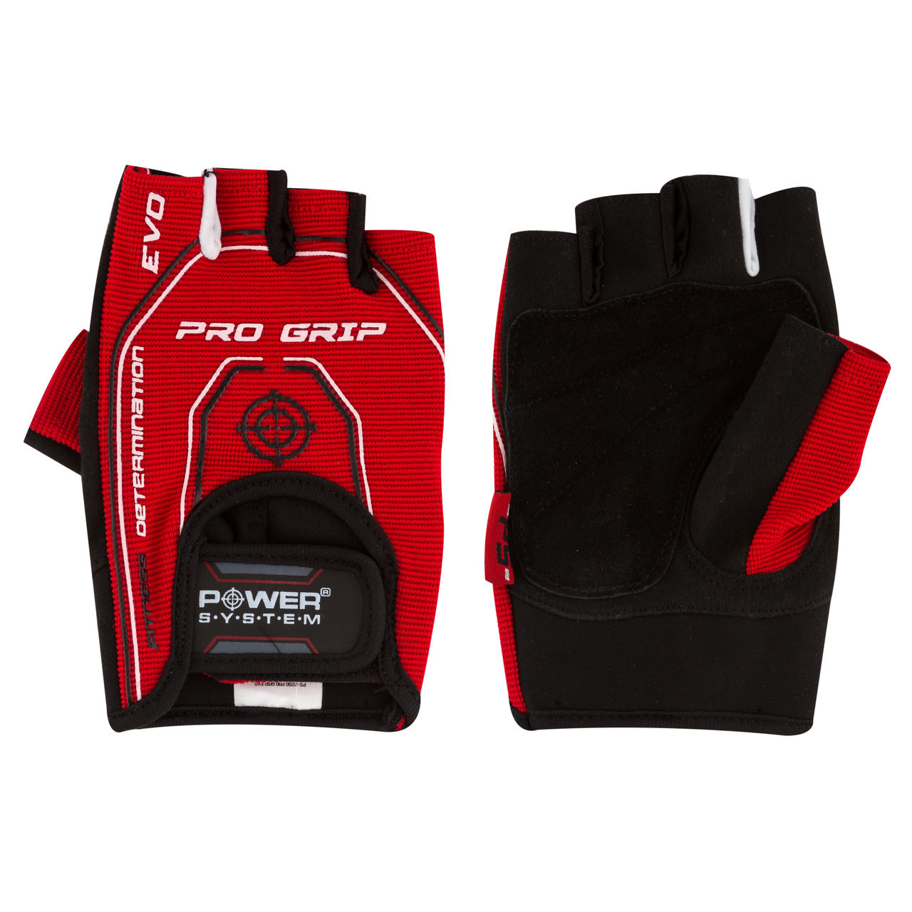 

Перчатки для фитнеса и тяжелой атлетики Power System Pro Grip EVO PS-2250E Red S