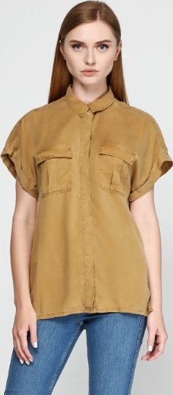 

Рубашка H&M KK5057636 38 Светло-коричневая