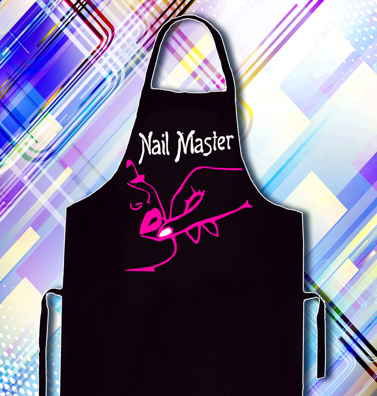 

Фартук с принтом "Nail Master"