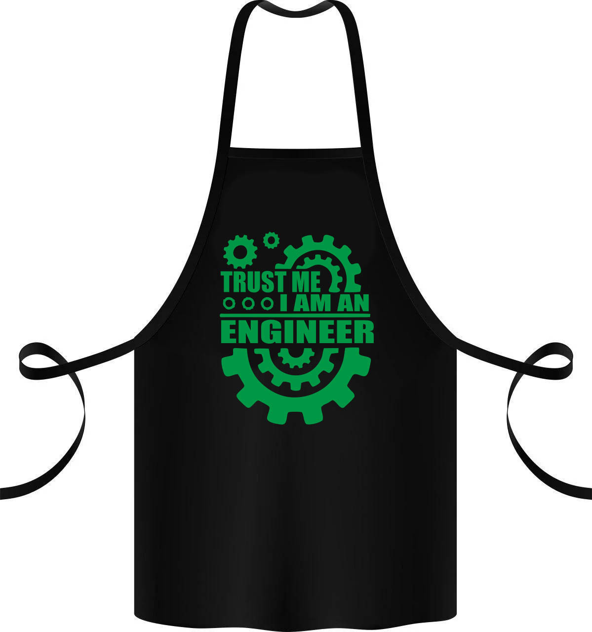 

Фартук с принтом "Trust me, i am an engineer"