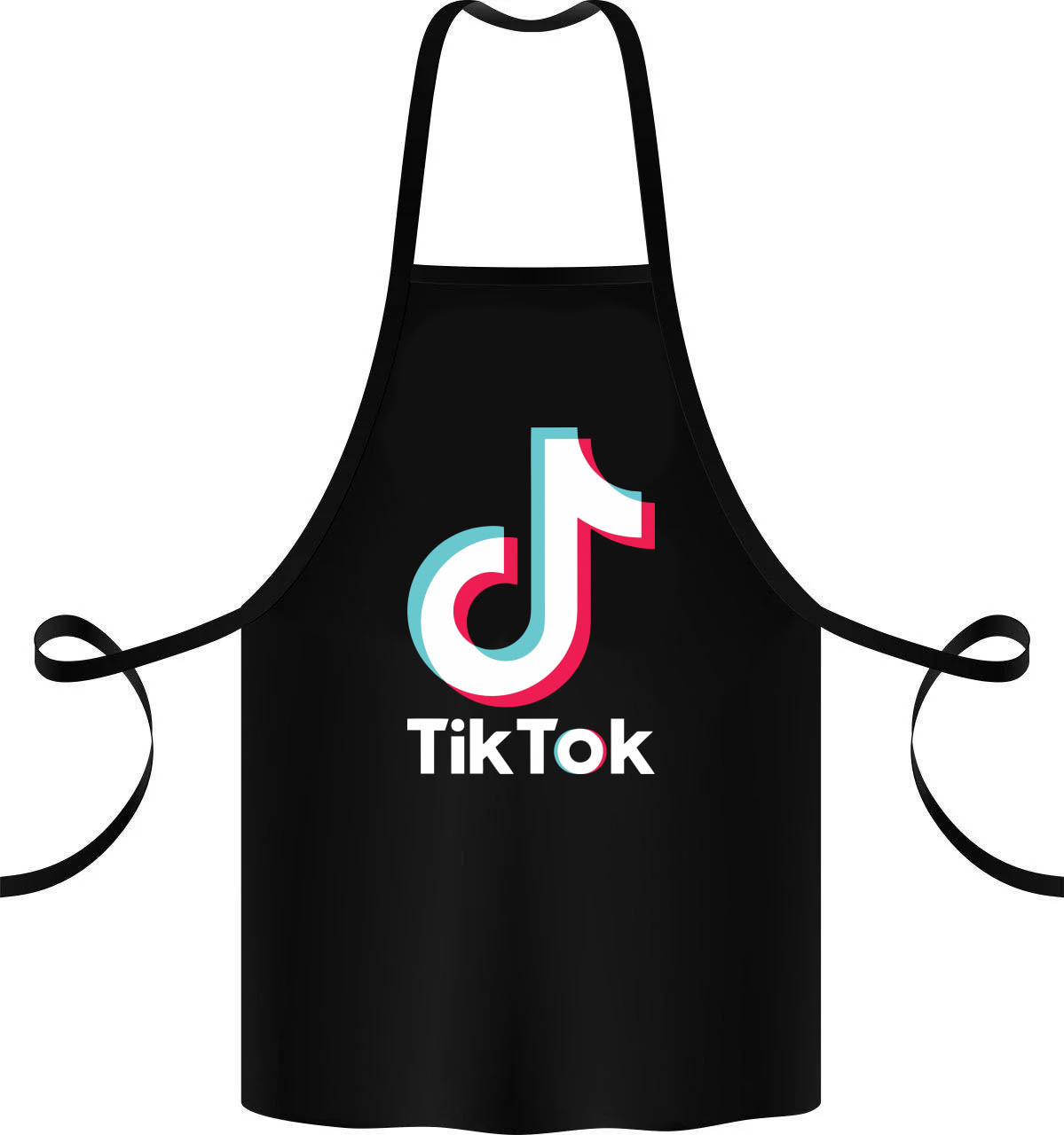 

Фартук с принтом "Tiktok logo"