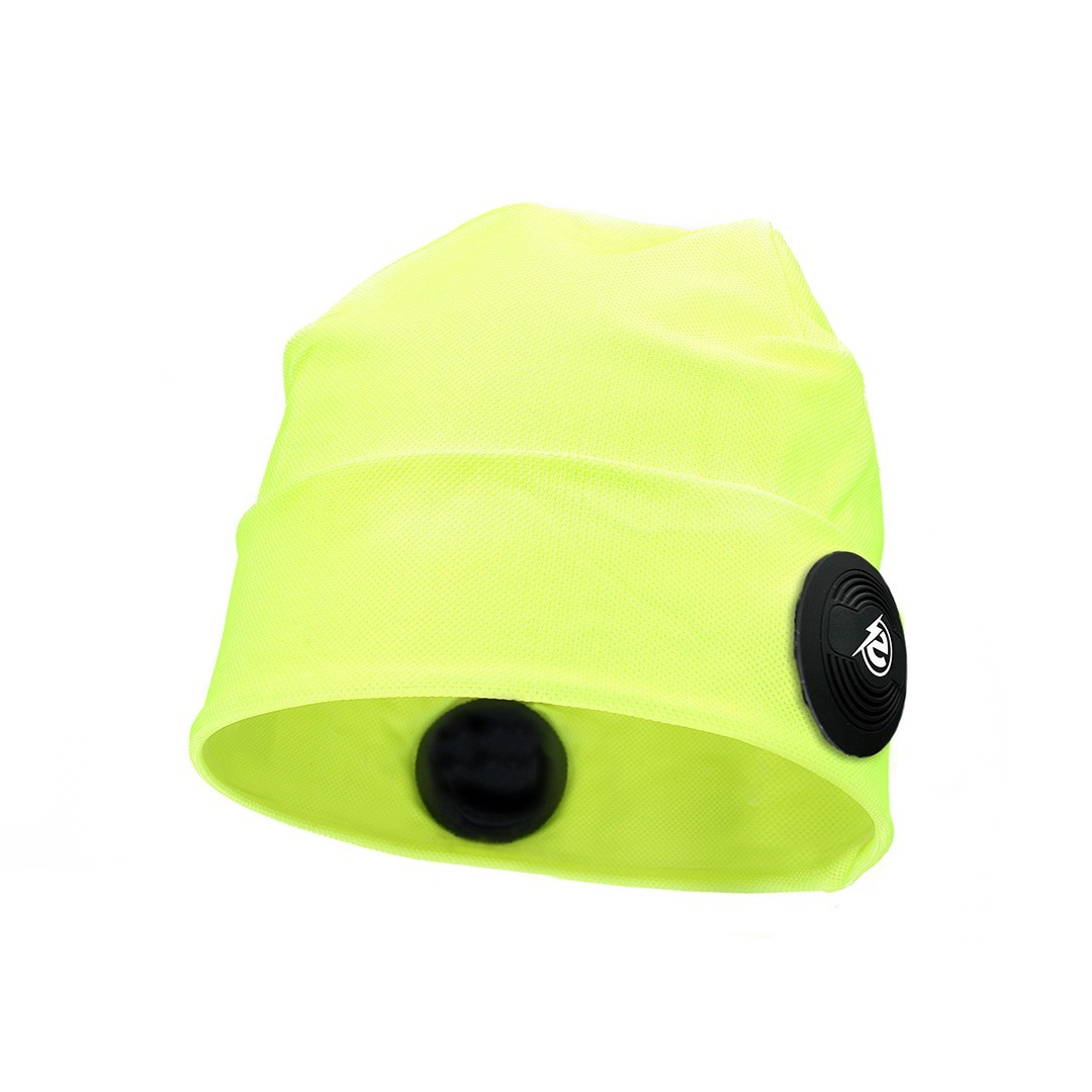 

Шапка с навушниками EAREBEL, PERFORMANCE LIGHT неоновий жовтий S/M