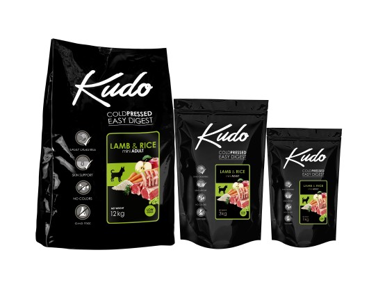 

Сухой корм KUDO ADULT MINI LAMB & RICE для взрослых собак мелких пород с ягненком и рисом 3 кг