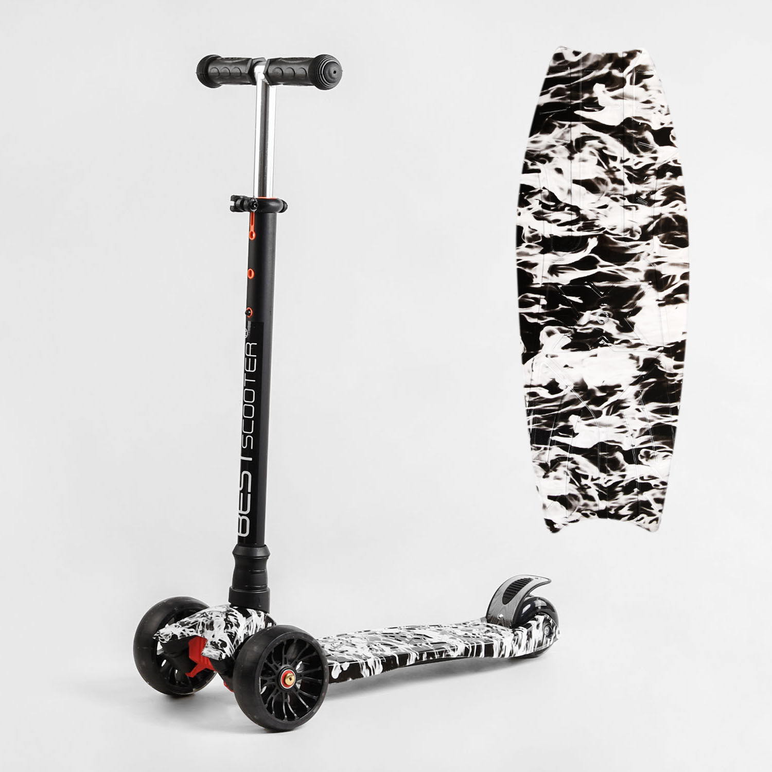 

Самокат Best Scooter MAXI Black (S-10533)