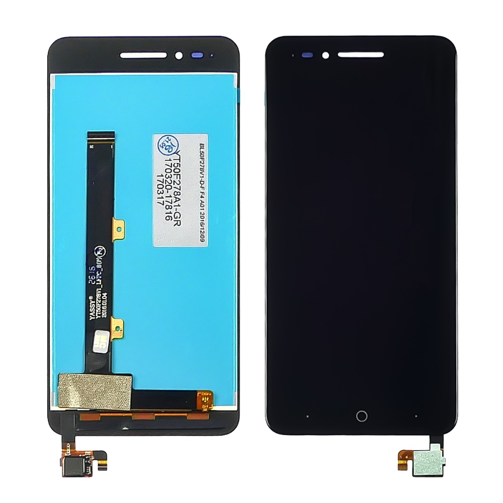 

Дисплей для ZTE Blade A610/ V6 Max с чёрным тачскрином