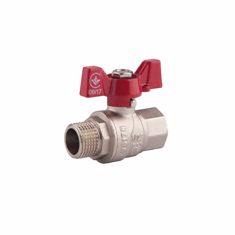 

Кран шаровой SD Forte 1" ВН для воды (бабочка) (70687)