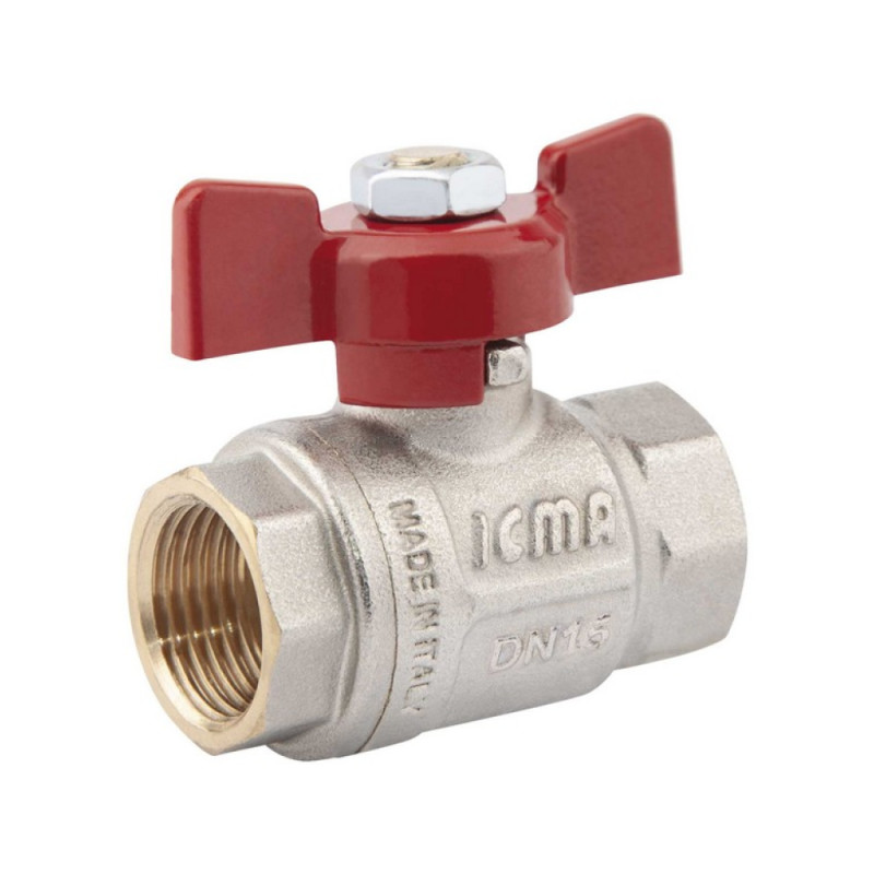 

Кран шаровой Icma 3/4" прямой №349 (70252)