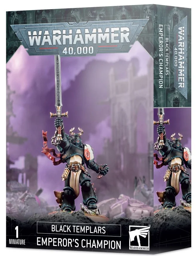 

Настольная игра Games Workshop Black Templars: Emperor's Champion Warhammer 40000 (99120101366)