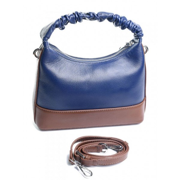 

Женская сумка из натуральной кожи M-bag 8196 Blue