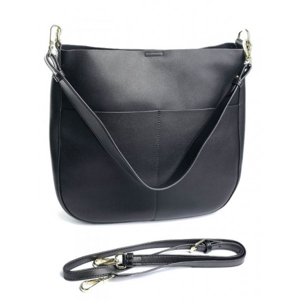 

Сумка кожаная женская на плечо M-bag E0-75 Black