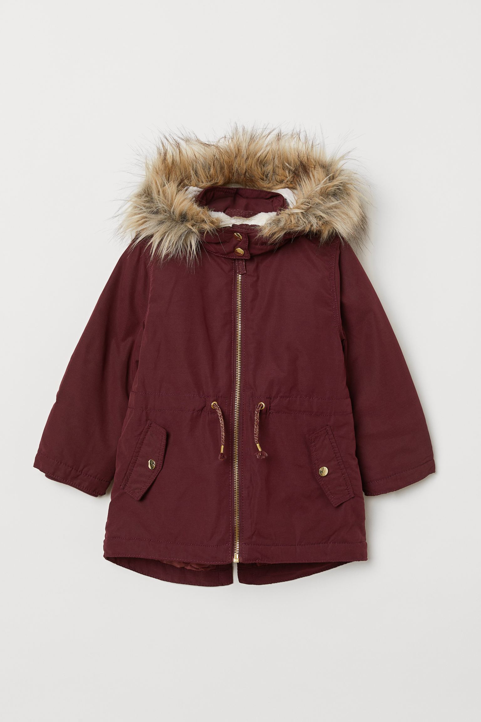 

Парка H&M 92см бордовый 9126277598