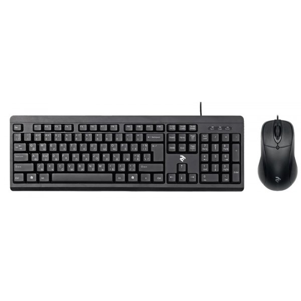 

Комплект (клавиатура, мышь) 2E MK401 (2E-MK401UB) Black USB