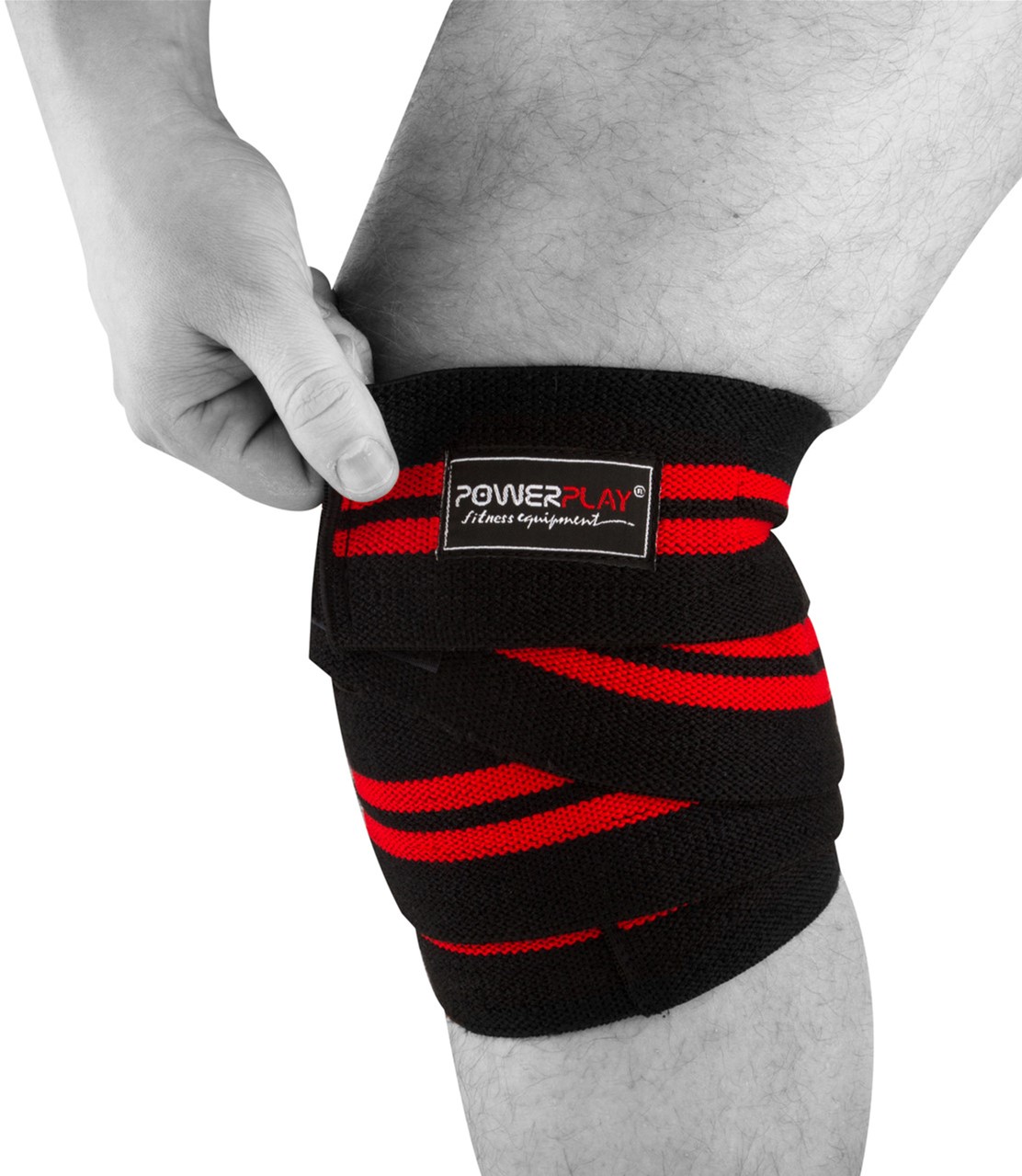 

Бинты для коленей PowerPlay 2509 Black/Red