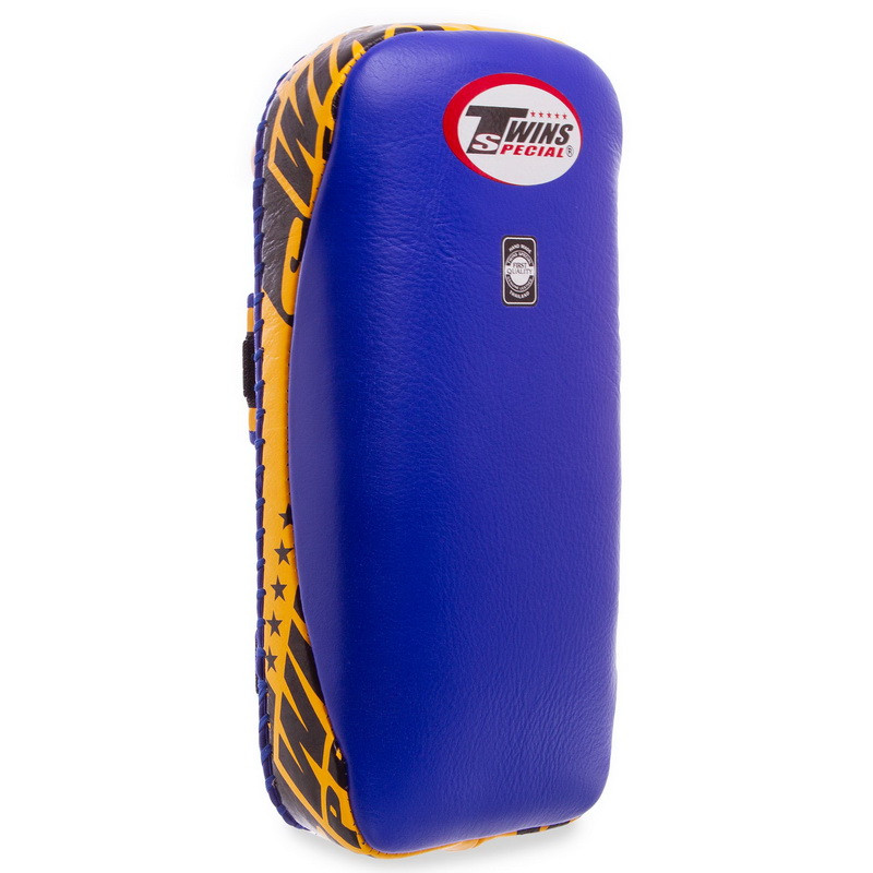

Пады для тайского бокса Тай-пэды TWINS KPL-2-M 18x38x5см 1шт сине-желтый