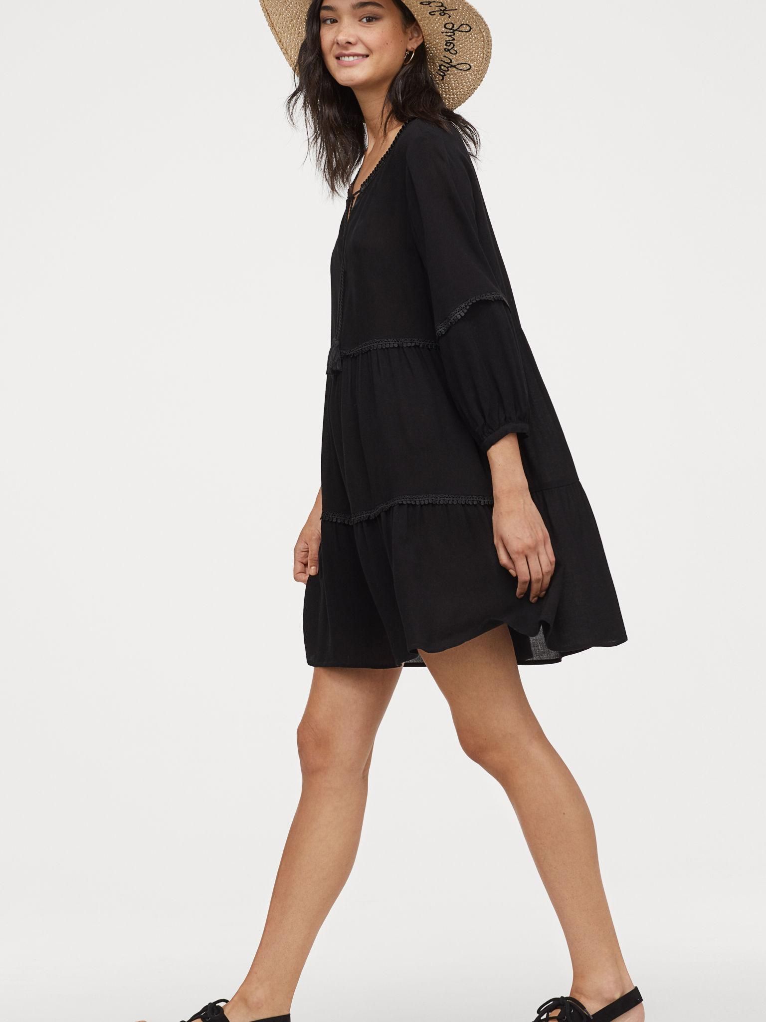 

Платье H&M XAZ158858FWYX  Черное, Платье H&M XAZ158858FWYX 38 Черное
