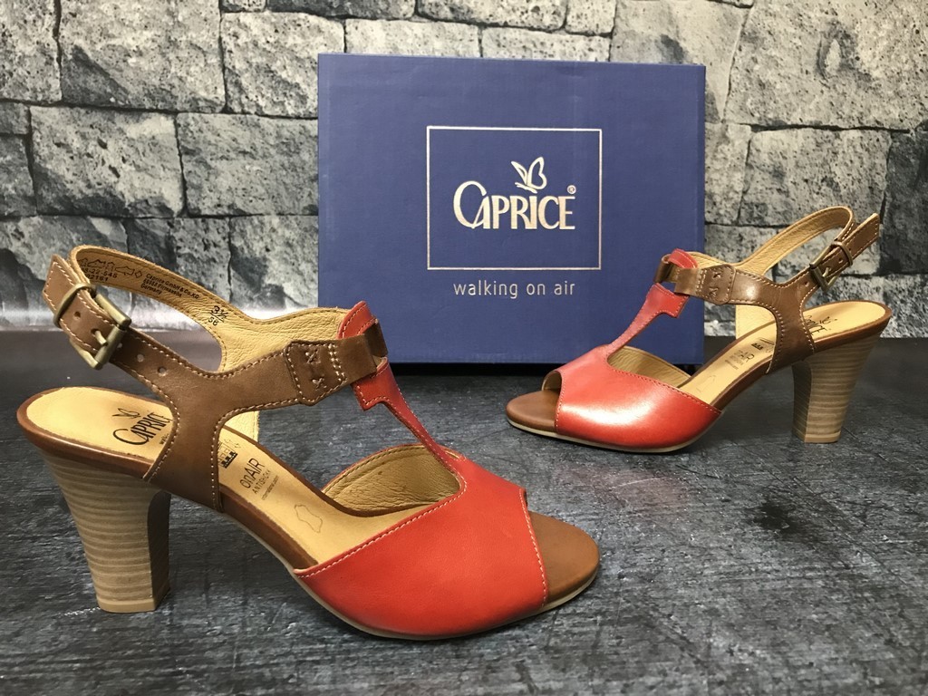 

Босоножки Caprice 9/9-28308-22 545 37 (24.1 см) Красно-коричневые
