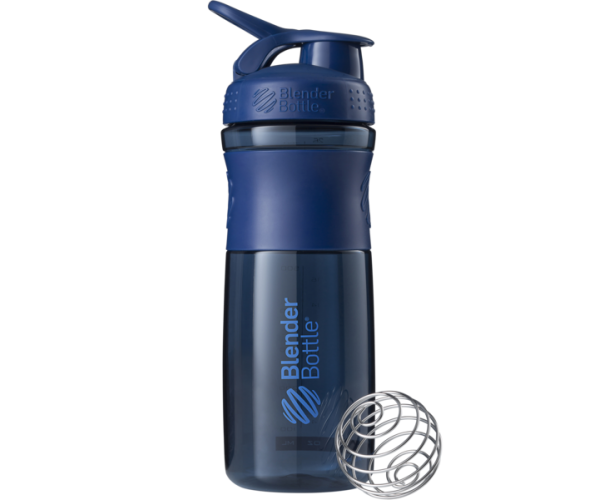 

Спортивная бутылка-шейкер BlenderBottle SportMixer Темно-синий 820ml (102016)