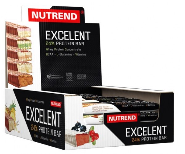 

Протеиновый батончик Nutrend 24% Protein bar 85 г Марципан-Миндаль 18 шт (720740)