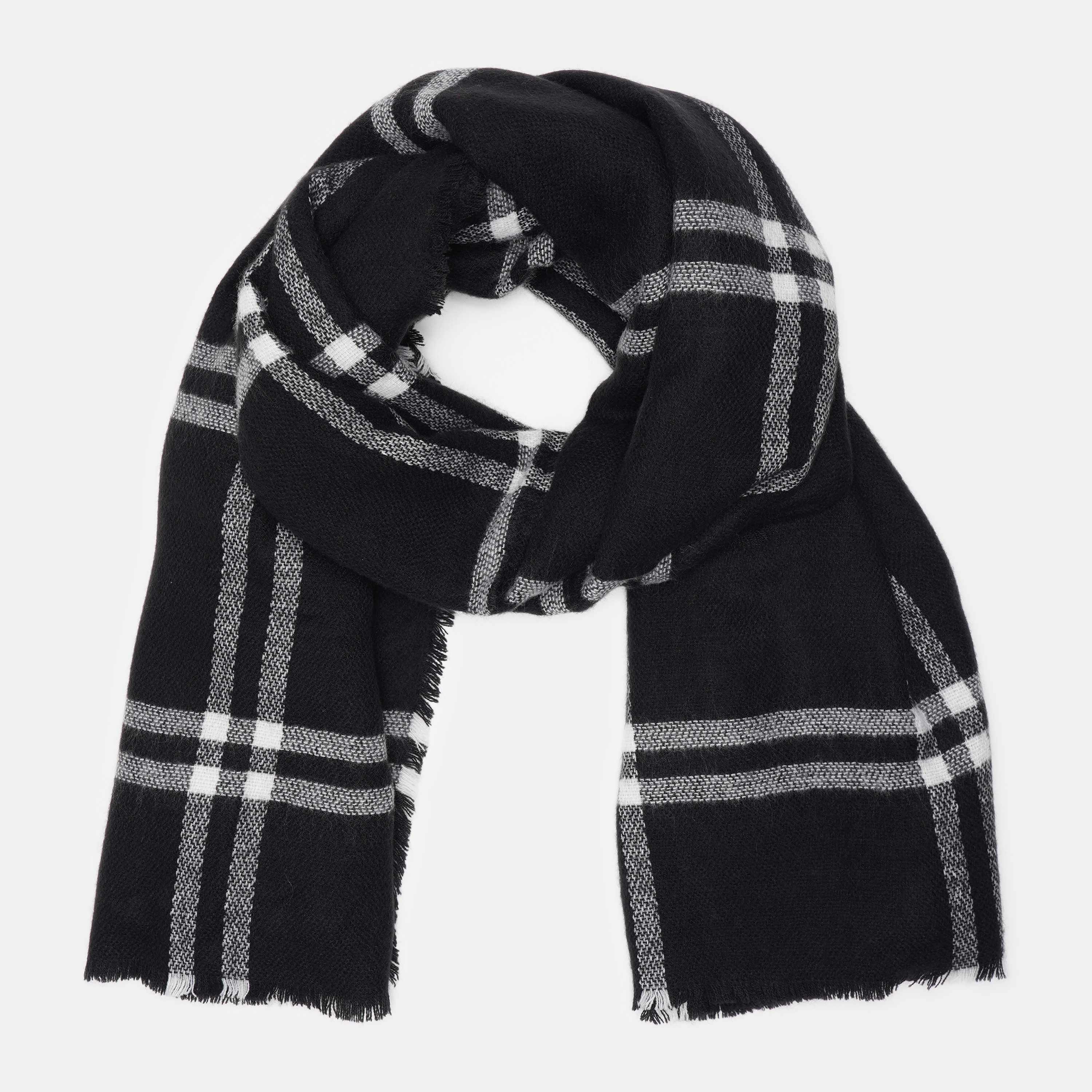 

Палантин H&M 1301223abr 90х190 см Черный