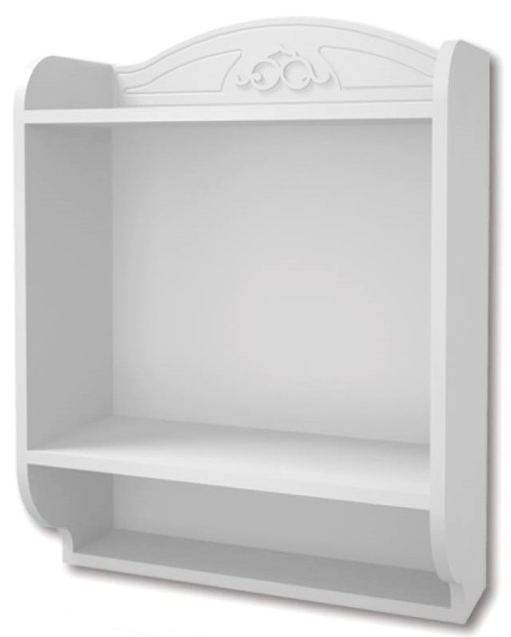 

Полка открытая Неман Анжелика белый супермат