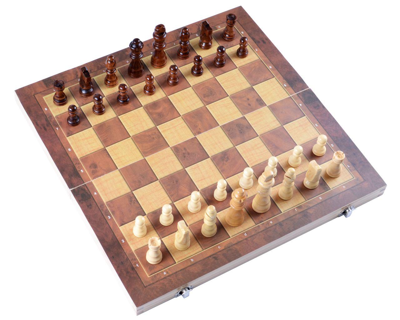 

Игровой набор 3в1 шахматы, нарды и шашки (39х39 см) X-409