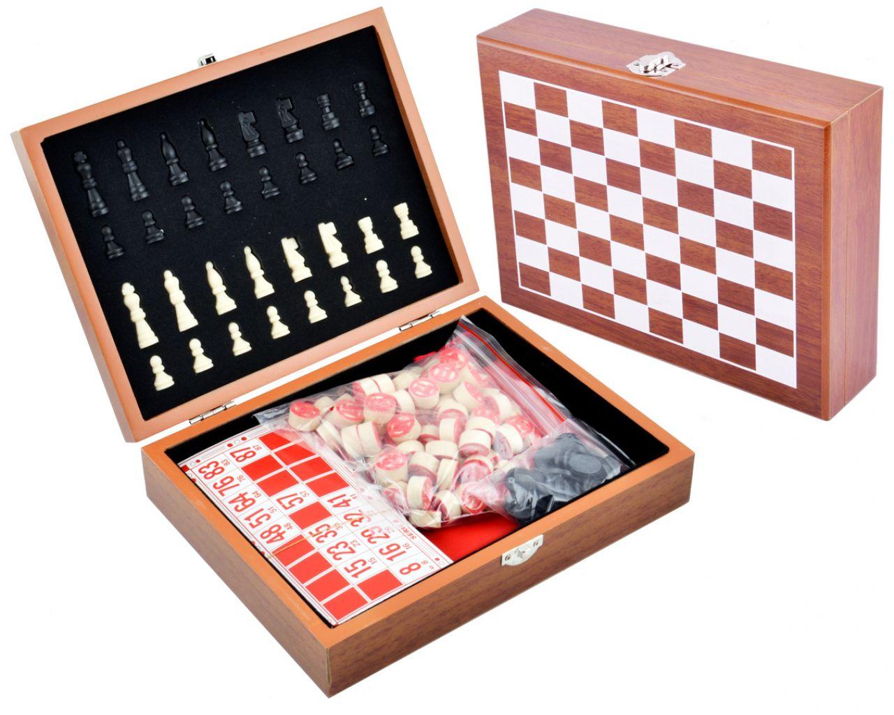 

Игровой набор шахматы, лото №2519