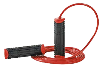 

Скакалка LivePro pvc jumprope червоний