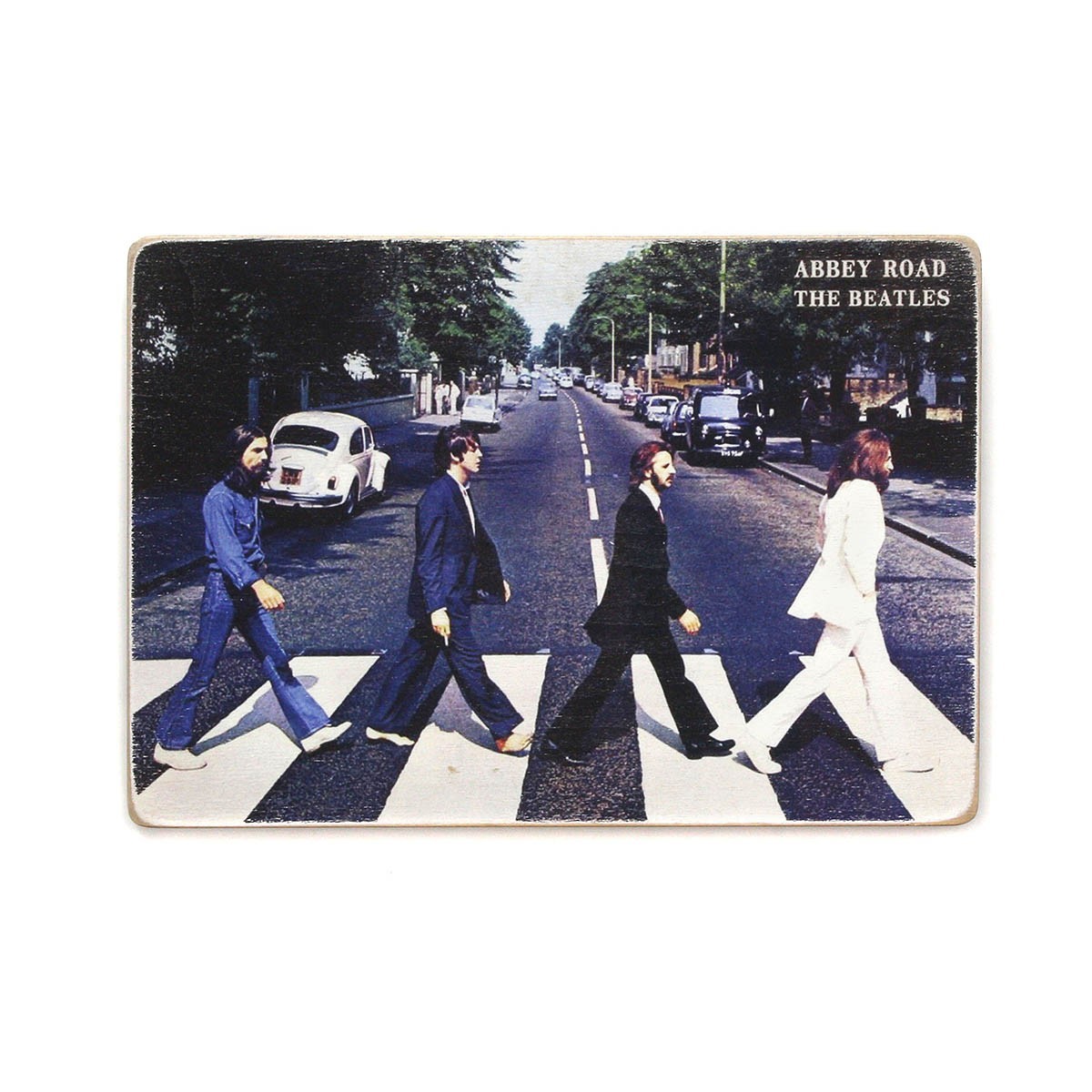 

Деревянный постер Wood Posters "The Beatles. Битлз. Эбби Роуд" (A3 формат, фанера)