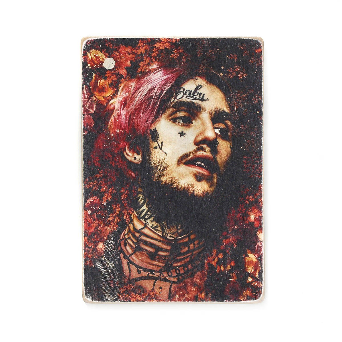 

Деревянный постер Wood Posters "Lil Peep. Лил Пип. Портрет" (A3 формат, фанера)