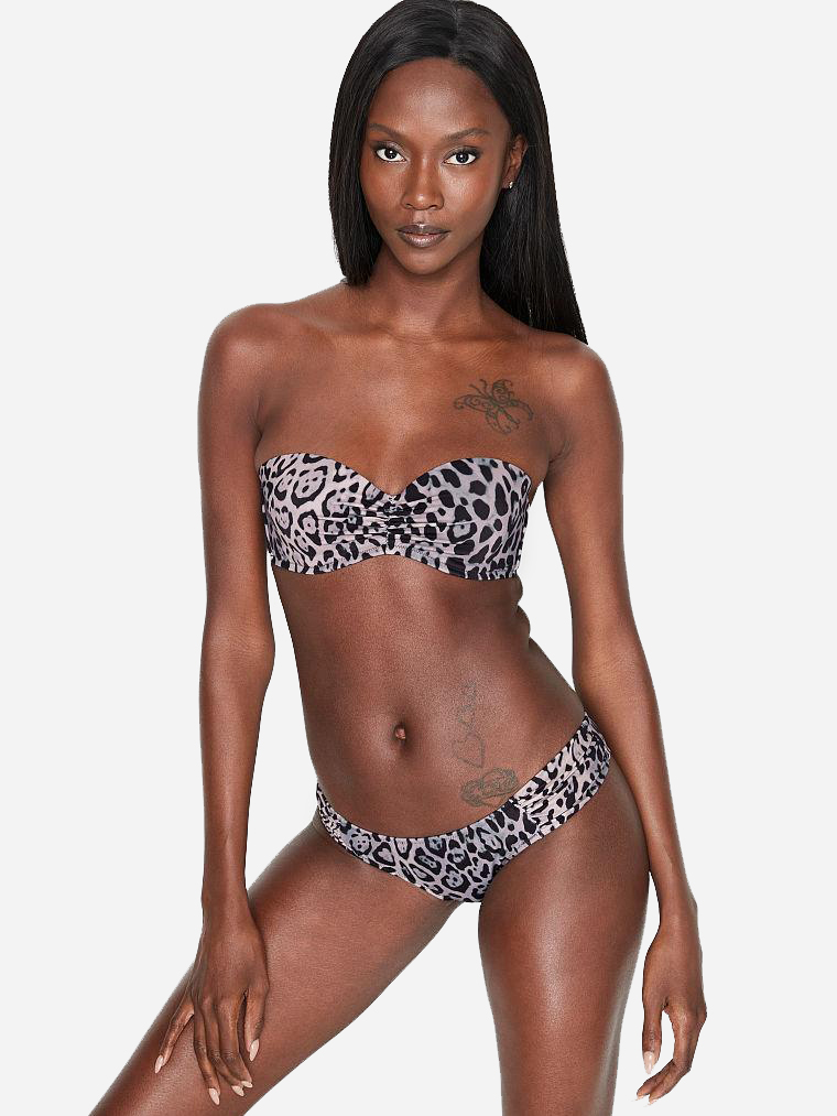 

Купальник раздельный женский Victoria's Secret 738770439 36B/L Серый