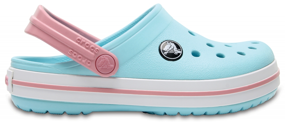 

Сабо для дівчаток Crocband Kids Ice Blue/White C9 (26) голубые