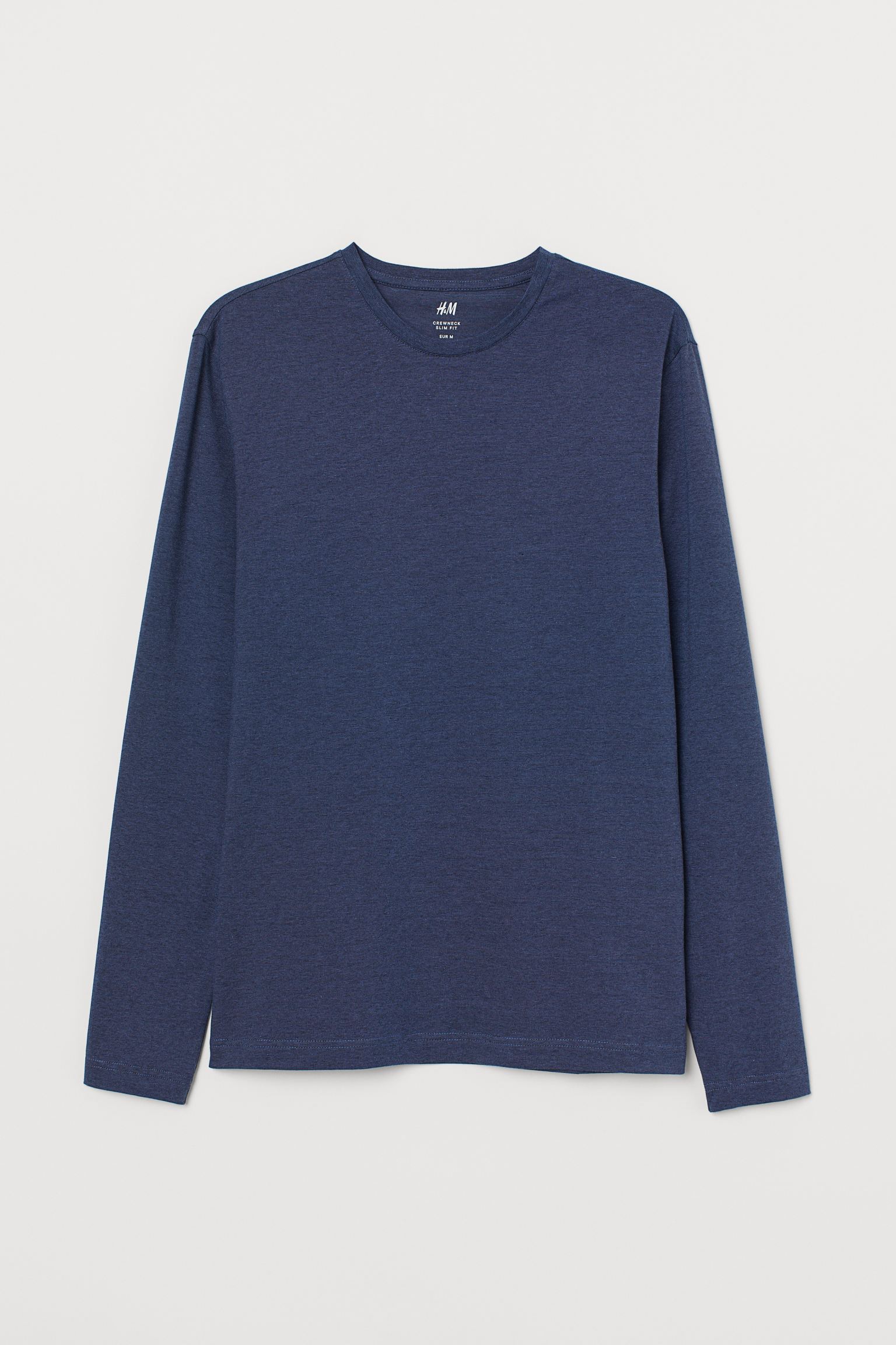 

Лонгслив H&M S темно синий 22105699848