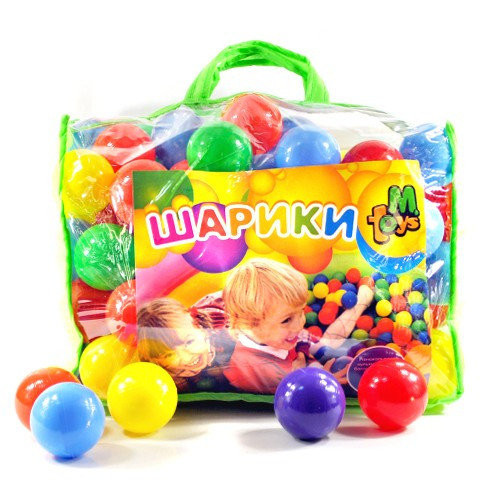

Шарики для сухих бассейнов 01159(12024), 100 шт в сумке