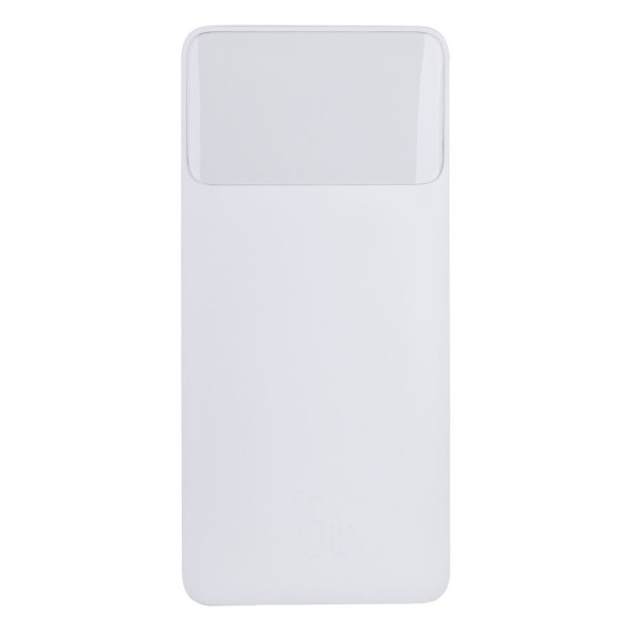 

Портативное зарядное устройство Baseus Bipow Digital Display 15W 10000mAh (Белый)