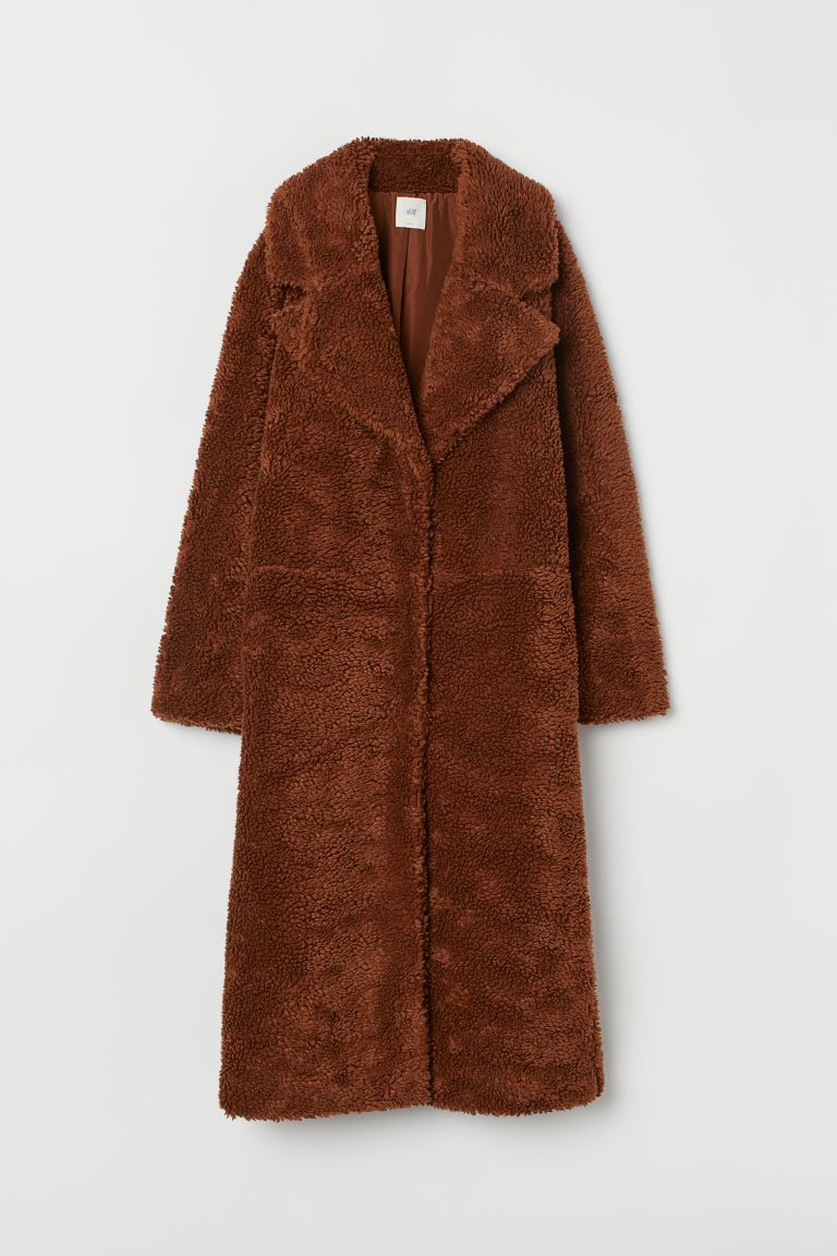 

Пальто H&M  Коричневый, Пальто H&M L Коричневый