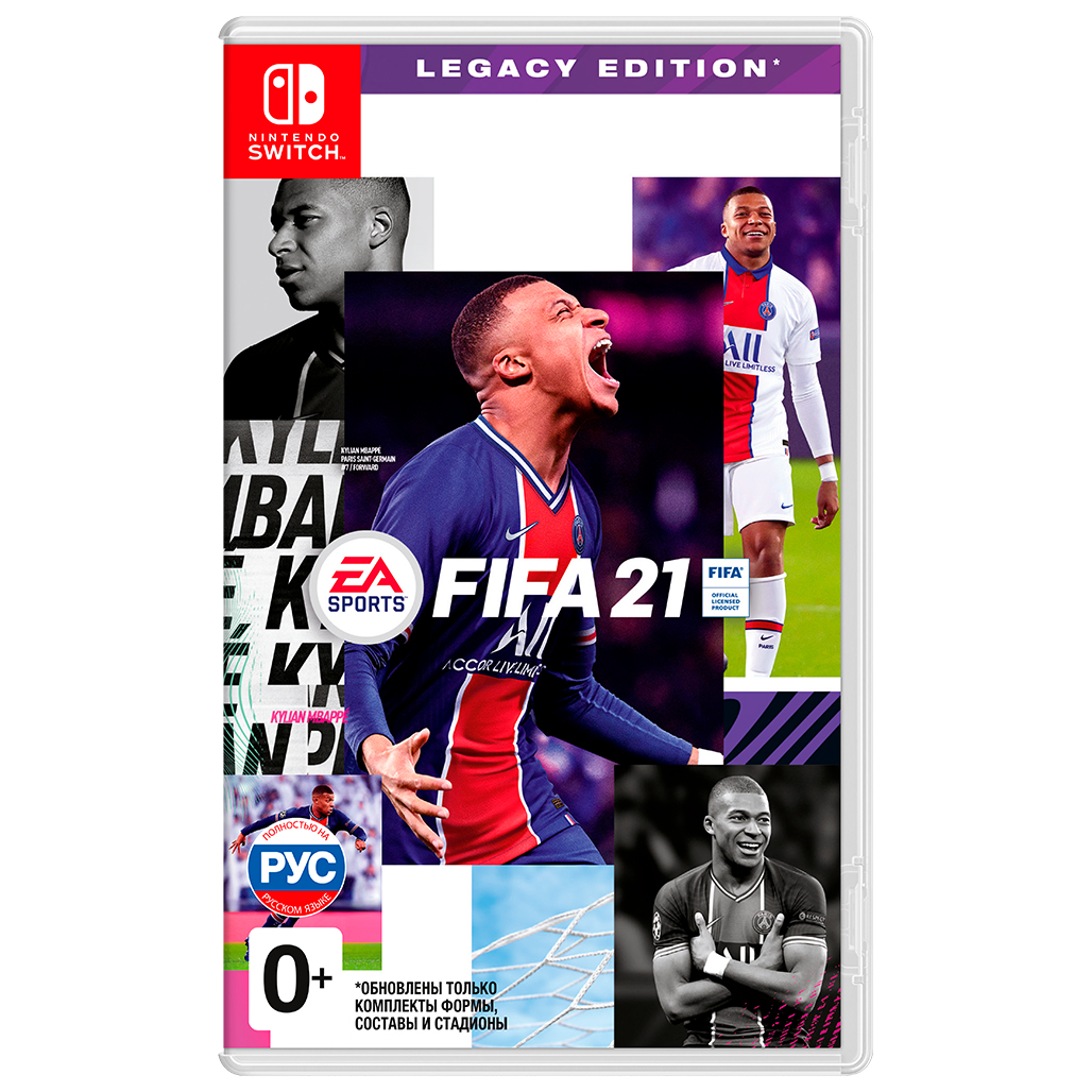 

Игра FIFA 21 для Nintendo Switch (русская версия) [58245]