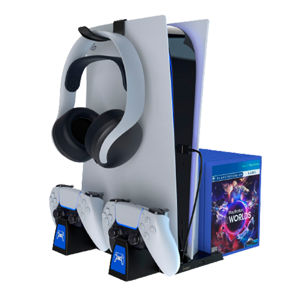 

Зарядная станция iPega P5009 Сharging Dock (with Headphone Stand and Vertical Stand) [62864]