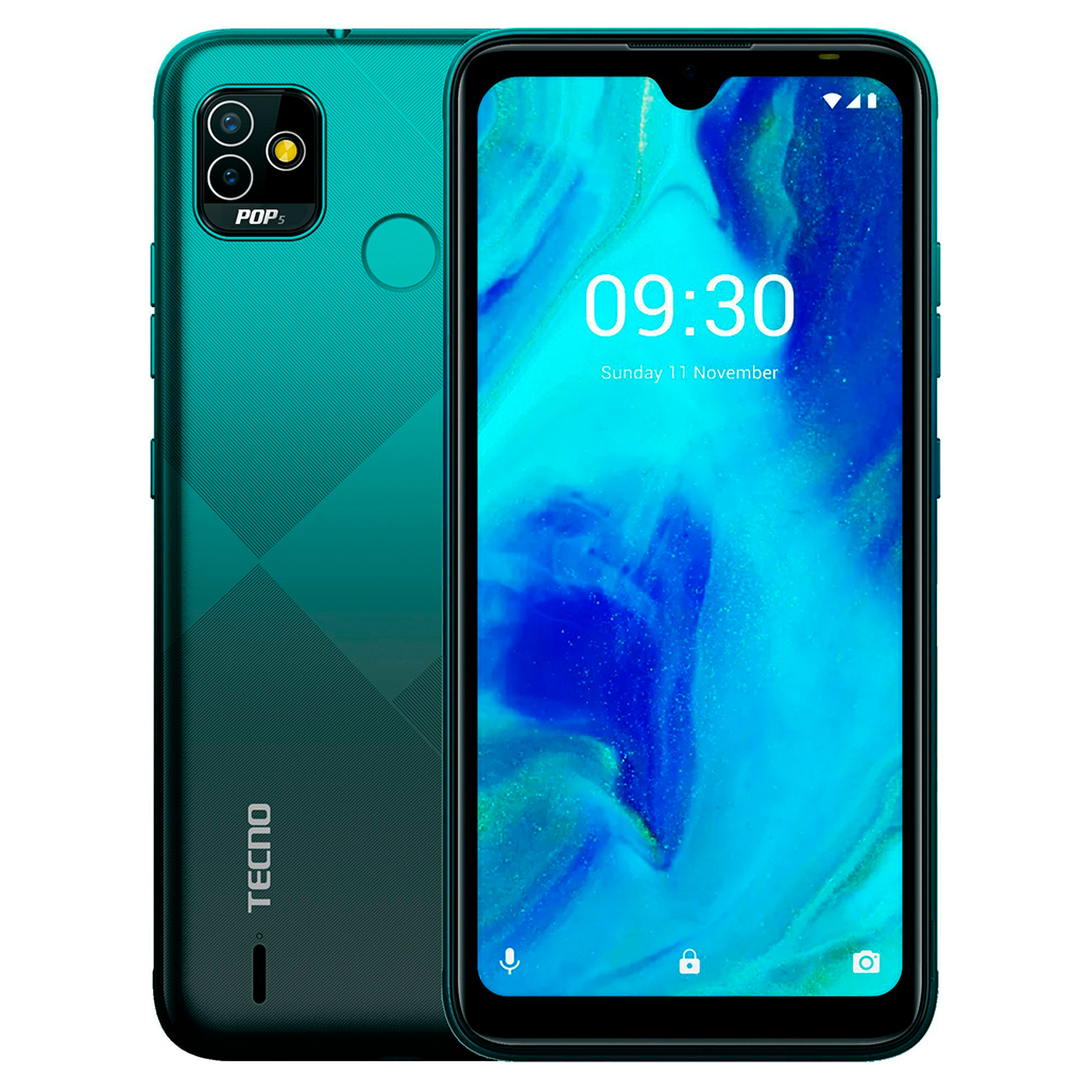 

Смартфон Tecno POP 5 BD2p 2/32Gb Dual SIM (Ice Lake Green) UA-UCRF [64675]